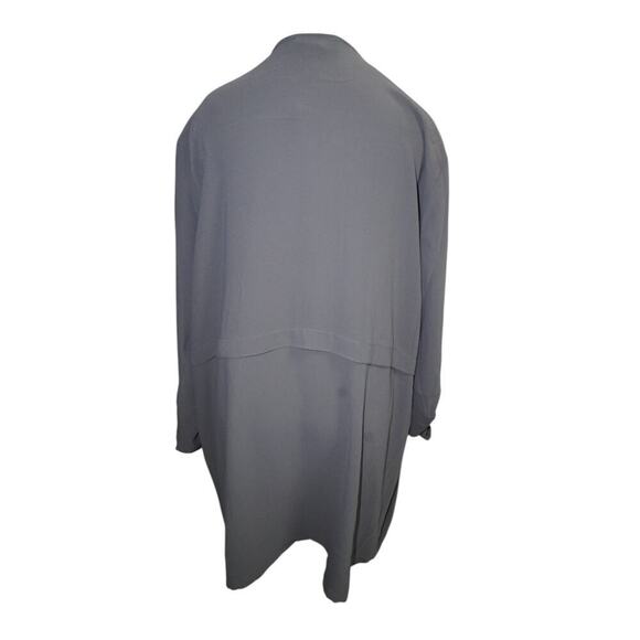 Philosophy Republic Clothing Open Front Draped Jacket Women's 2X Gray NWT - Picture 6 of 9